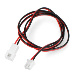Kabel/Leitung 2-adrig flach 2,5 mm² verzinnte Litzenleitung rot