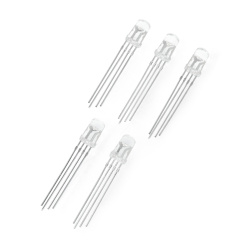 Lumonic 5x Superhelle 3mm LEDs – Rot, 5V, Mit Vor Produktbild-Vorschau 2