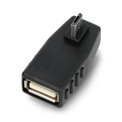Adapter 5,5 / 2,5-mm-Buchse - Micro-USB-Stecker - mit einem 16-cm-Kabel