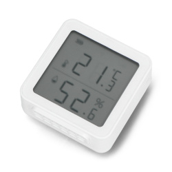 2 in1 Digital Auto UHR Temperatur Thermometer LCD Display Klimaanlage  Lüftung