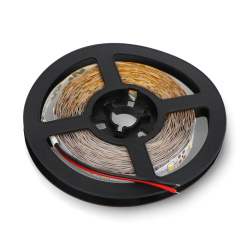 7m Warmweißes LED-Streifenband IP65 - Selbstklebend, 60 LEDs/m, Für Innen & Außen, Mit Hohlsteckeranschluss