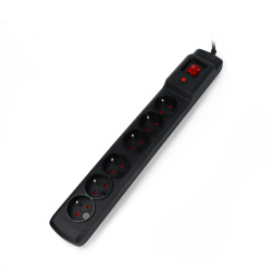 2-Wege-Steckdosen-Splitter IP44 – 32A, 220V, Wasserdicht, 3-polig, Für Camping, Werkstatt, Garten (Stecker + Steckdose)