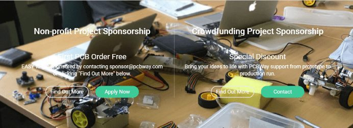 Program sponsoringu PCBWay