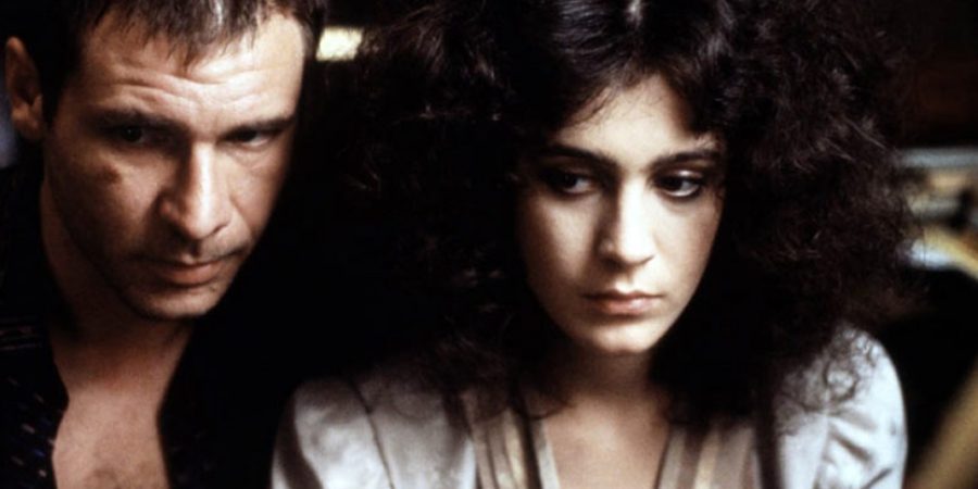 Harrison Ford i Mary Sean Young - kadr z filmu Łowca Androidów