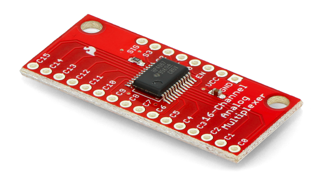 Qwiic Button Red LED - Modul mit einer Taste - rote LED - SparkFun BOB-15932