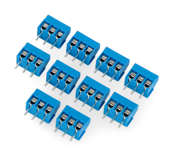 ARK-Stecker, Raster 3,5 mm 3-polig (+)