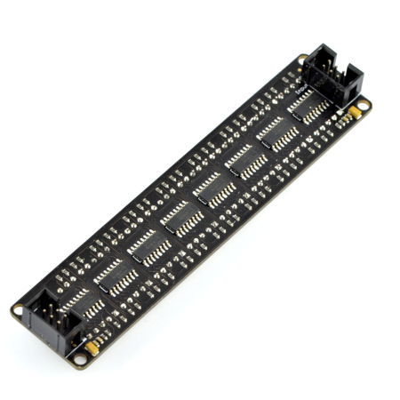 Modul 8 x 8-Segmentanzeige - Rückansicht