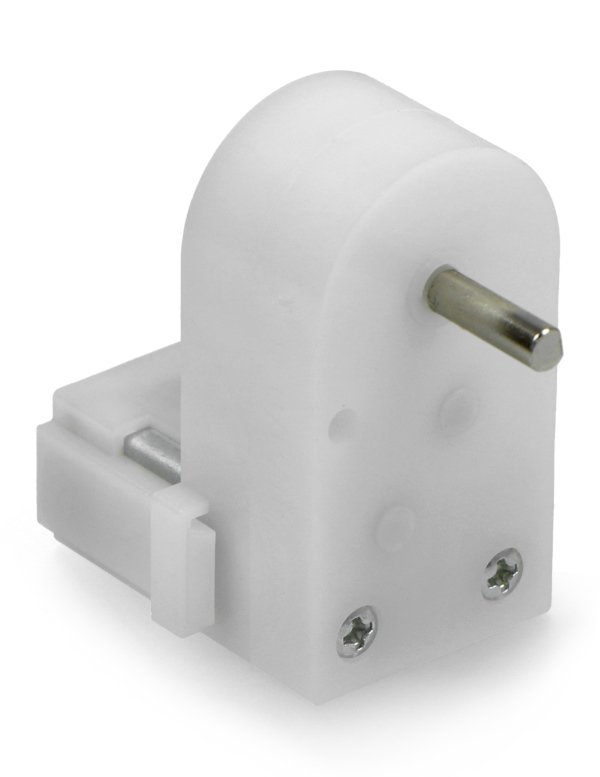 HP 120: 1 Motor mit 150 U/min - eckige Mini-Doppelwelle - Pololu 1520