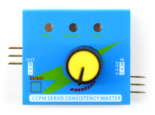 3-Kanal-Servotreiber / Tester