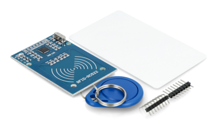 RFID MF RC522 modul 13,56MHz SPI + karta a klíčenka