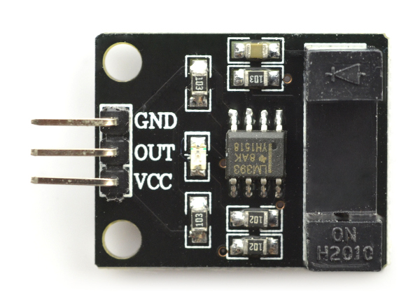 10-mm-Apertursensor mit LM393-Komparator.