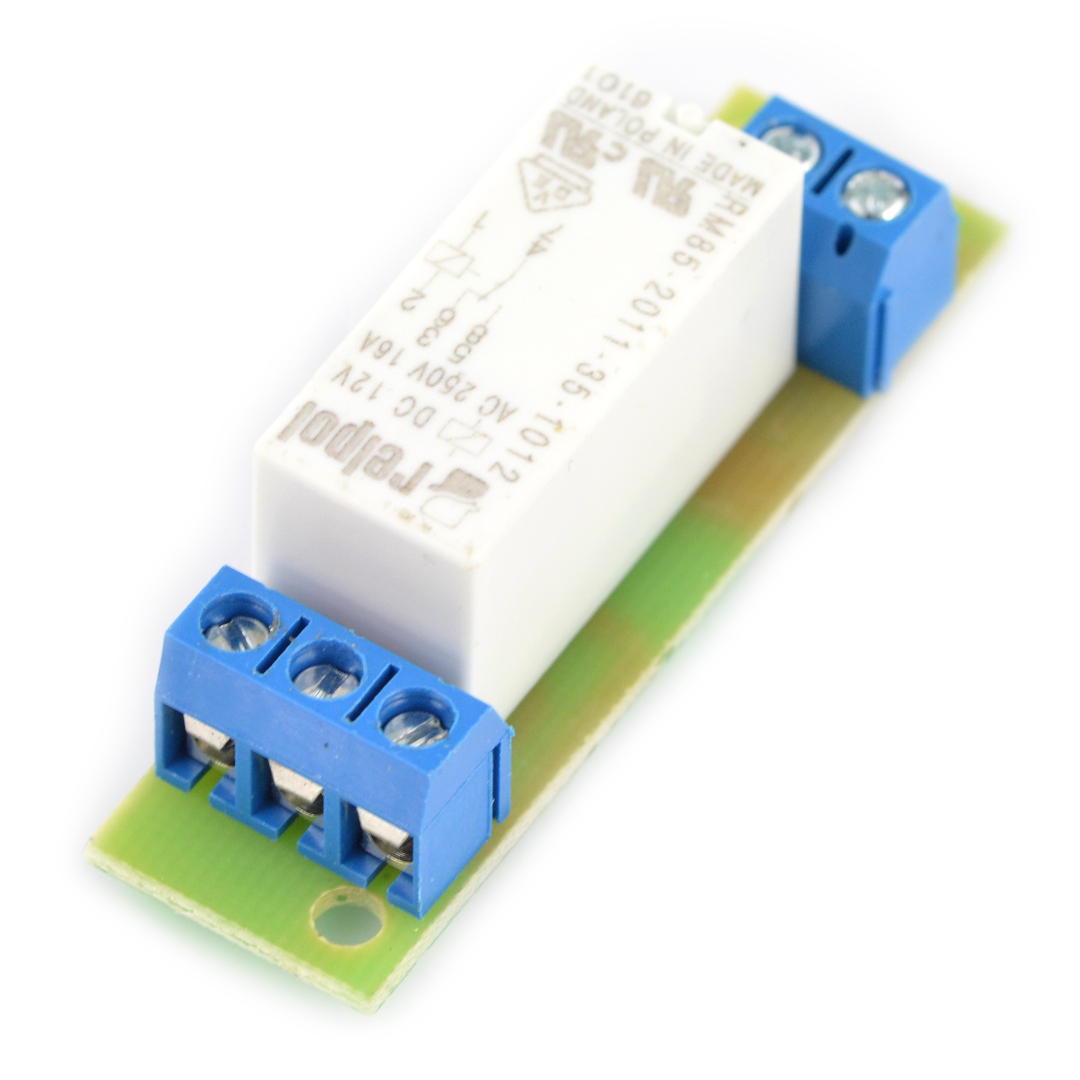 Tinycontrol GSMKON-101 - Relaisplatine 1x16A / Spule 12V für GSM / LAN  Controller