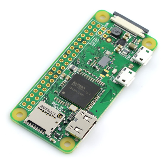 Raspberry Pi Zero W 512 MB RAM - WLAN + BT 4.1