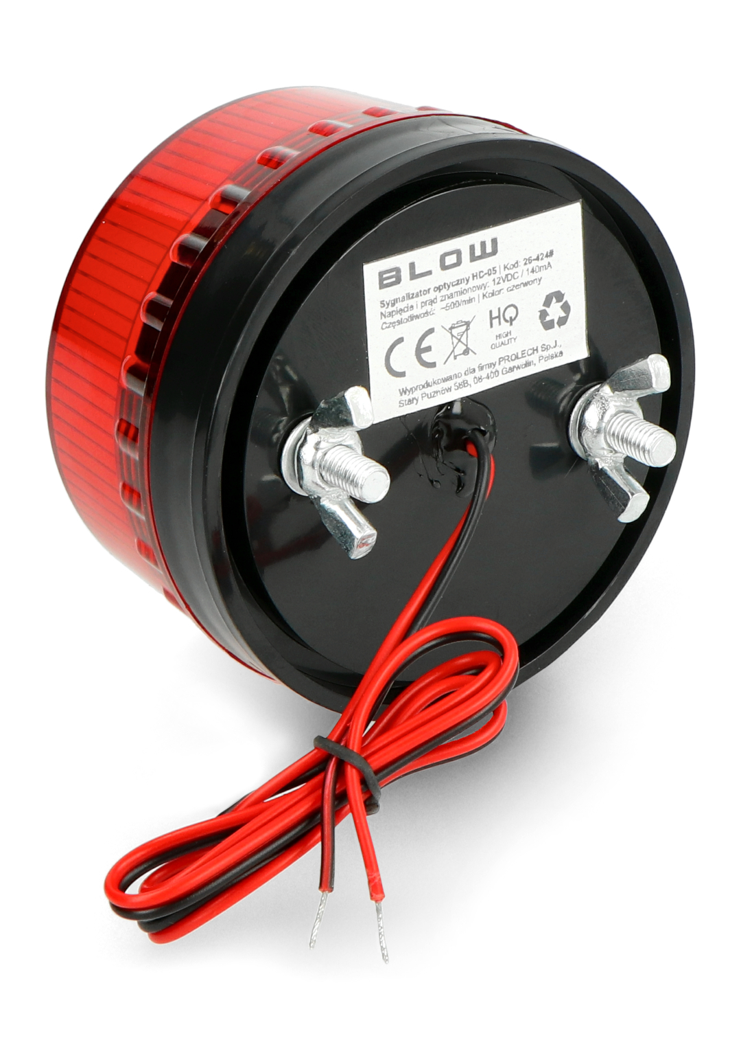Blinklampe HC-05 - LED 12V - rot