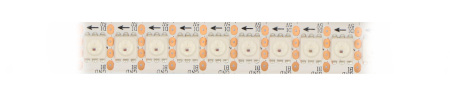 RGB-LED-Streifen WS2813 - digital, adressiert - 144 LED/m, 43 W/m, 5 V - 1 m, IP65