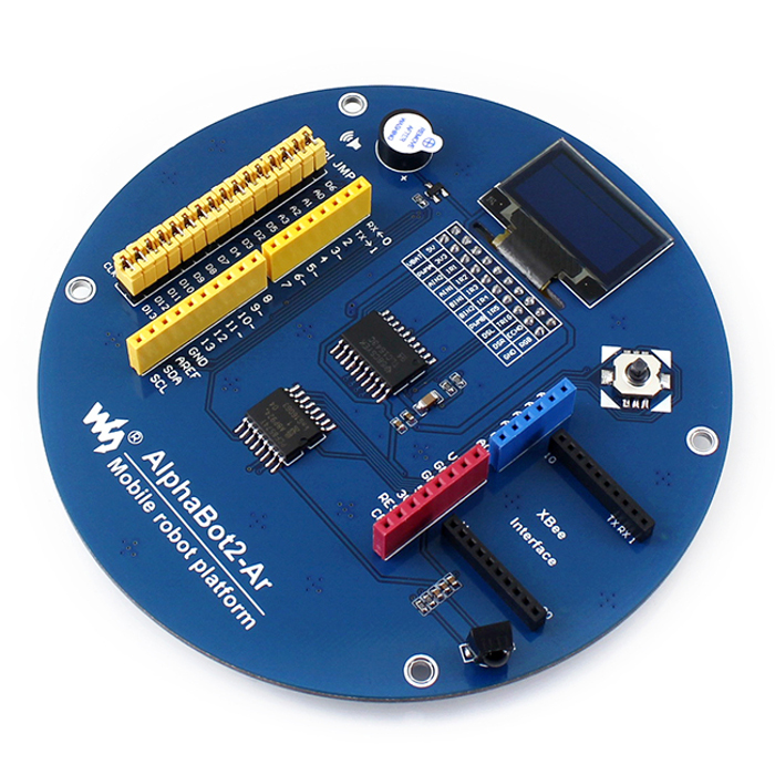 AlphaBot2-Ar: Platine - Adapter für Arduino