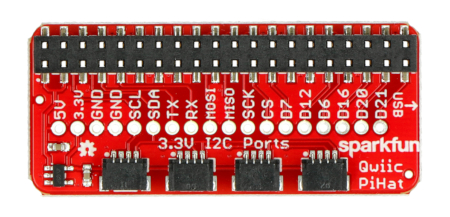 Qwiic Shield Hat für Raspberry Pi – SparkFun DEV-14459