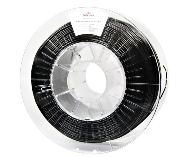 Spectrum PLA 1,75mm 1kg Filament - Tiefschwarz