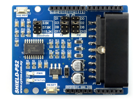 Cytron PS2 Shield mit PS2-Controller-Anschluss - Shield für Arduino