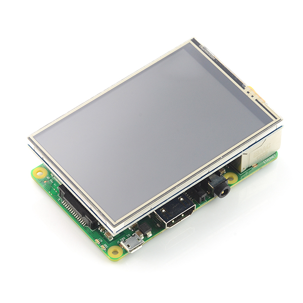 Ein Beispiel für die Verbindung des Bildschirms mit einem Raspberry Pi