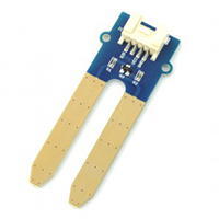 Bodenfeuchtesensor Ein Sensor zur Bestimmung der Bodenfeuchte. Es wird mit einer Spannung von 3,3 V bis 5 V versorgt. Der