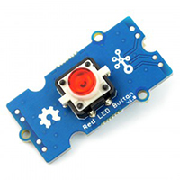 Grove Drucktaster mit Hintergrundbeleuchtung Das Modul aus der Grove-Serie ist mit einem Taster mit roter LED-Diode