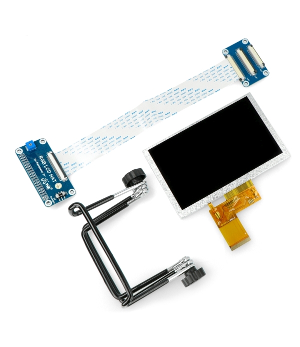 Waveshare DPI-Bildschirm - LCD IPS 5 '' 800x480px