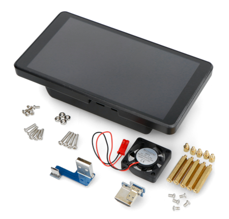 Przykład podłączenia z Raspberry Pi 4B