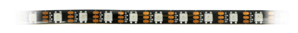 RGB-LED-Streifen WS2812B 60 LED schwarz