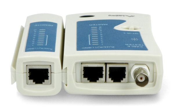 Im Tester NT-0401 verfügbare Buchsen.