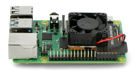 Gegenstand des Verkaufs ist ein Mini-Lüfter, Raspberry Pi 4 separat erhältlich.