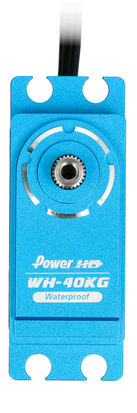 Servo PowerHD WH-40KG - im wasserdichten Gehäuse.