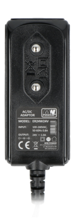 Napięcie zasilania mieści się w zakresie od 100 V do 240 V AC.