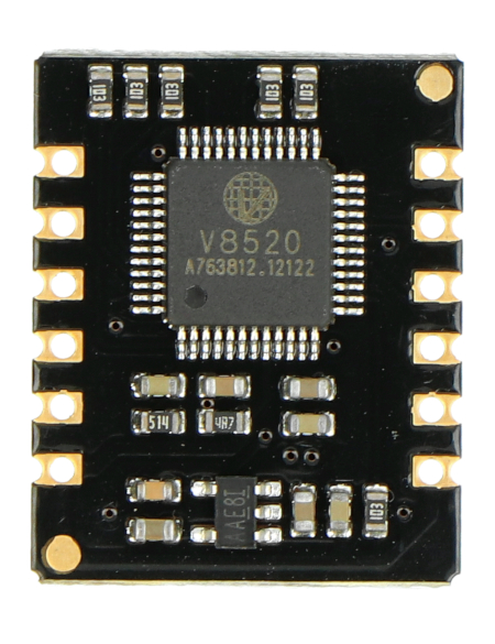 Der Sensor hat einen eingebauten MAX30102-Chip