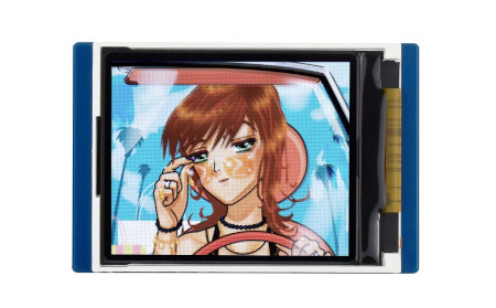 LCD-Display 1,8 '' 160 x 128 px - SPI - 65K RGB - für Raspberry Pi Pico wurde von der Firma Waveshare hergestellt.