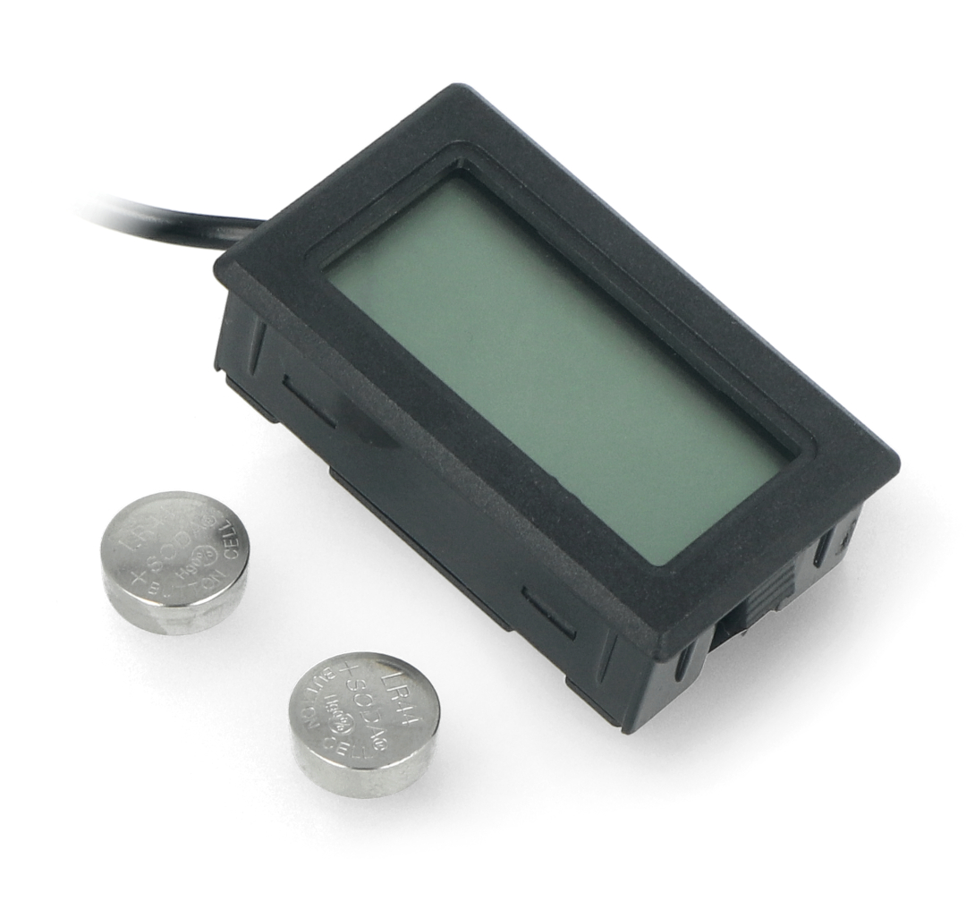 Panel-Thermometer mit LCD-Display von -50 bis 110 Grad Celsius und