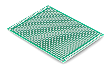 Universelle doppelseitige Leiterplatte 90x150mm mit einer Dicke von 1,6mm
