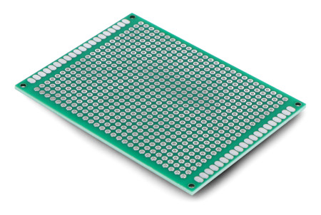 Płytka drukowana uniwersalna dwustronna 90x150mm o grubości 1,6mm
