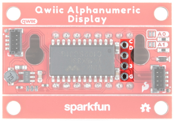 Die Position der Pins des I2C-Busses