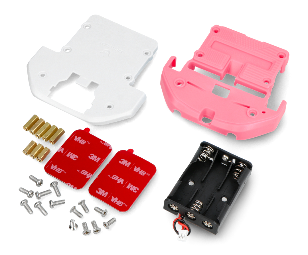 micro: Maqueen Lite Skin Pack - Hüllenskin für Maqueen Lite - pink -  DFRobot FIT0883-R