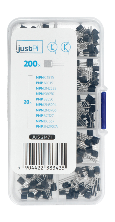Satz von NPN- und PNP-Bipolartransistoren TO-92