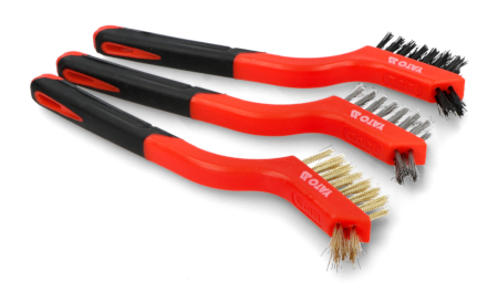 Yato YT-6351 Drahtbürsten-Set - 3tlg