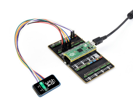 Ein Beispiel für die Verbindung mit einem Raspberry Pi Pico