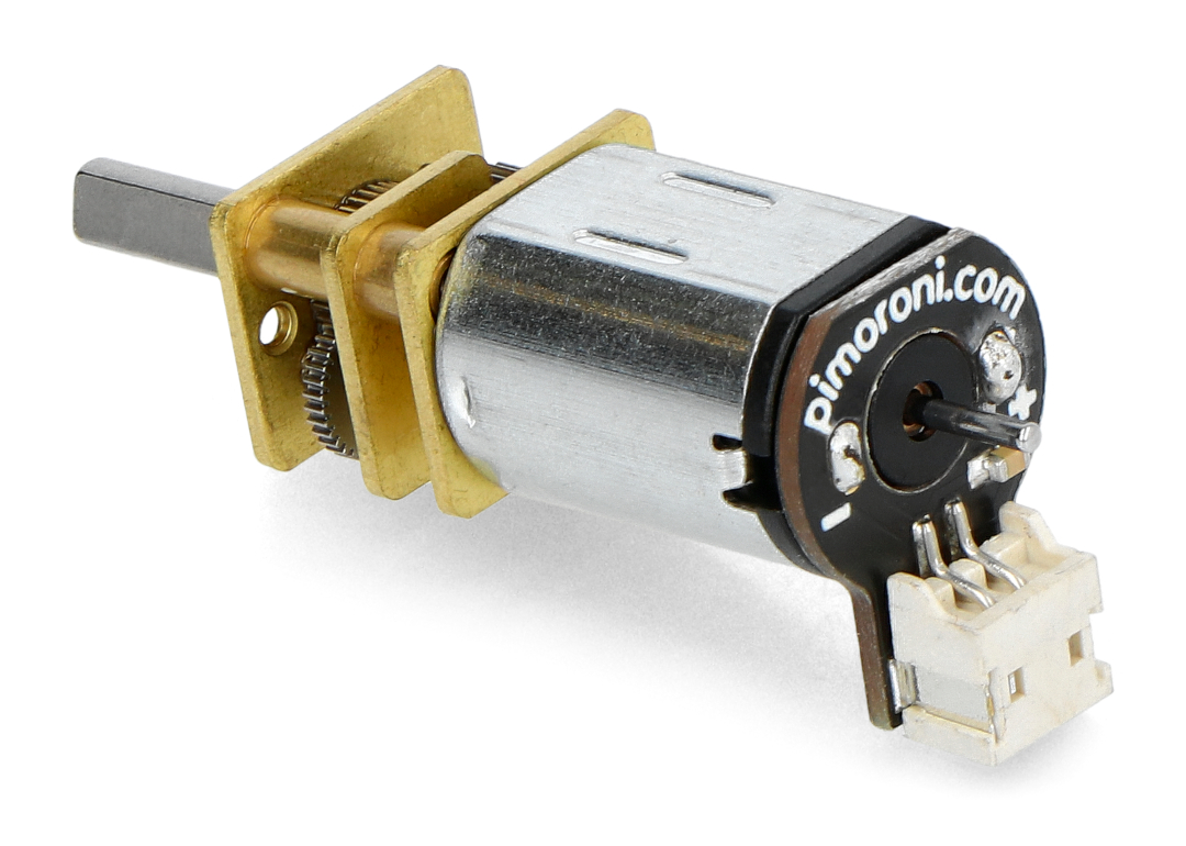 Mikromotor 50: 1 420 U/min - 6 V - gerader Stecker - PiMoroni COM0819
