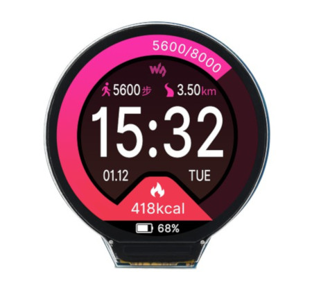 Modul mit rundem Display