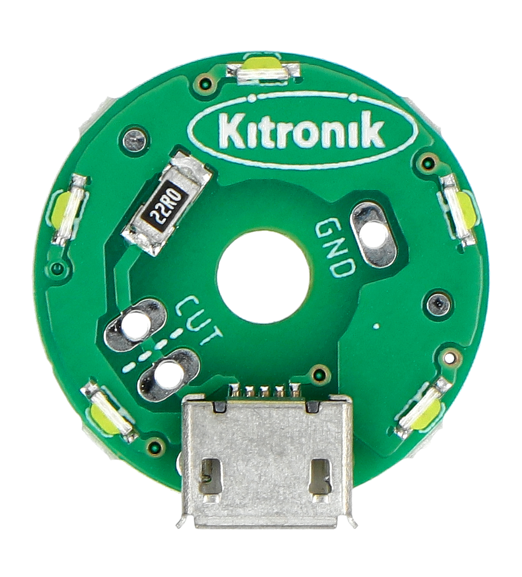 LED-Streifen 5 x 5 V USB-Dioden mit Lichtsensor - Kitronik 3562