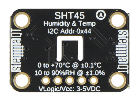 Digitaler Temperatur- und Feuchtigkeitssensor mit Sensirion SHT45 Chip