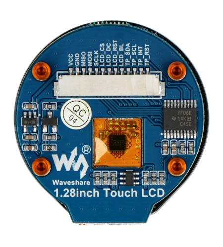 IPS 1.28'' 240 x 240 px LCD Touchscreen Display - rund - Waveshare 24155