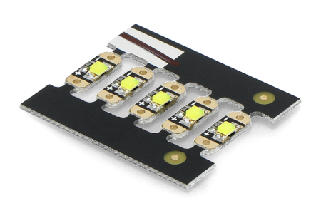 LED Pailletten - LEDs - warmweiß - 5 Stück. - Adafruit 1758