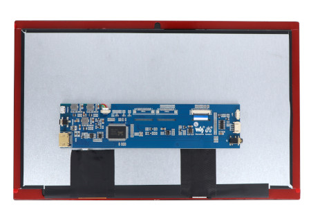 Rückseite des LCD-Bildschirms mit Steuerplatine.